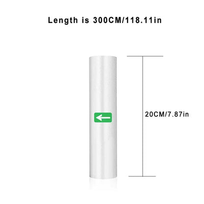 Sous Vide Roll Bags For Vacuum Packing Machine Packaging Food Storage Vacuum Bags for Vacuum Sealer length is 300CM - ALPENZO