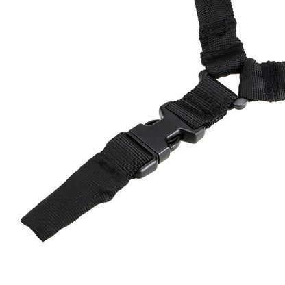 Tactical Gun Single Point Sling Adjustable Bungee Rifle Shoulder strap length for Airsoft Hunting Accessories Strap M4 with pad