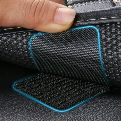 100pcs Self Adhesive Fastener Tape Extra Strong Carpet Fixing Sticker Double Side Hook-and-loop Fastener Auto Adhesive tape Fixe - ALPENZO
