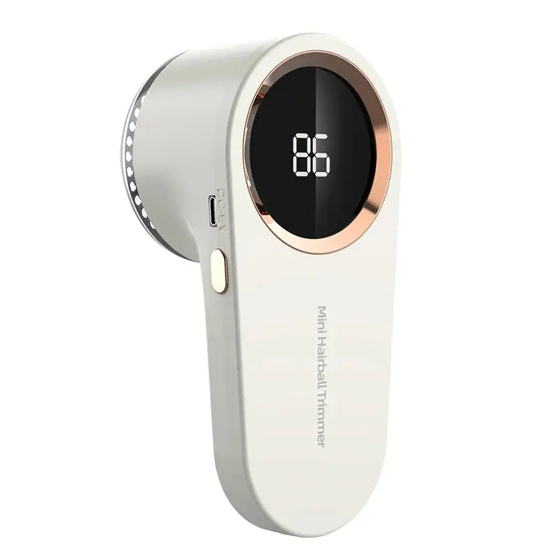 Small Home Clothes Shaving Machine Rechargeable Hair Ball Trimmer Pill Removal Intelligent Digital Display Lints Shaver Trimmer - ALPENZO