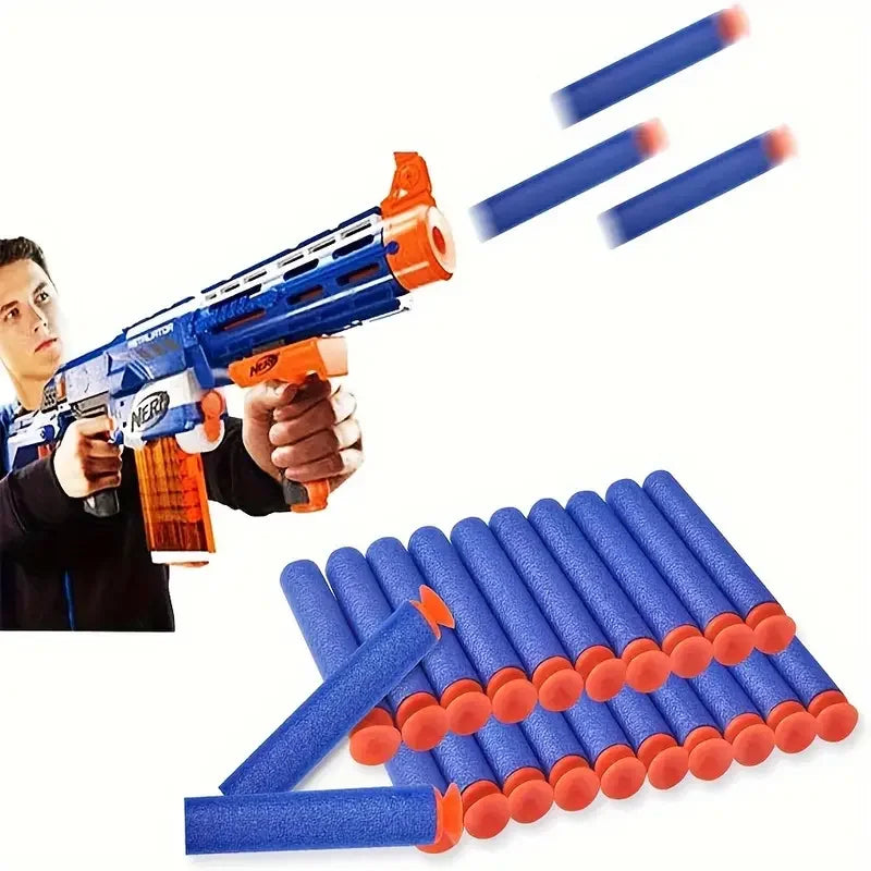 50/100pcs, Blue Filling Darts, Soft Head Bullets Foam Darts, Pistol Children's Toy, Gun Accessories Darts, Soft Toy, Gun Filling ALPENZO