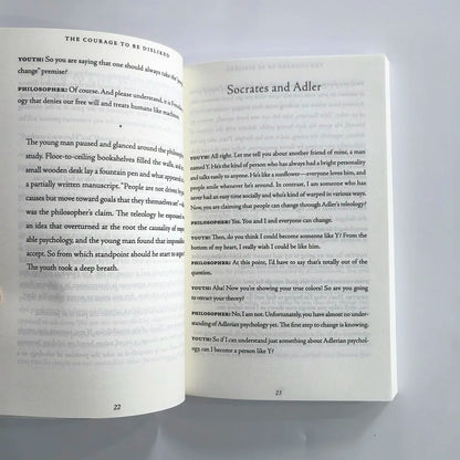 The Courage to Be Disliked How to Free Yourself Change Your Life and Achieve Real Happiness Paperback English Book ALPENZO