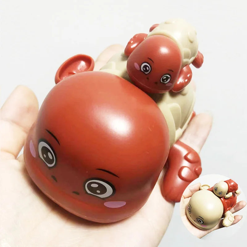 Baby Bath Toys Bathing Cute Swimming Turtle Whale Pool Beach Classic Chain Clockwork Water Toy For Kids Water Playing Toys ALPENZO
