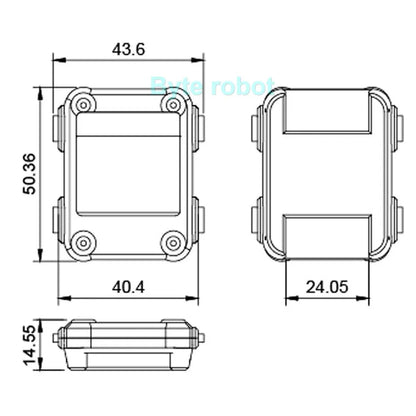 ESP32 Open Source Watchy V2.0 Gift E-ink Display Smart Watch For Arduino Robot DIY Kit Connect With Bluetooth And Wifi Robot Kit ALPENZO