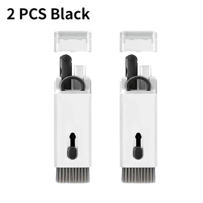 7-in-1 Computer Keyboard Cleaner Brush Screen cleaning Spray Bottle Set Earphones Cleaning Pen Cleaning Tools Keycap Puller ALPENZO