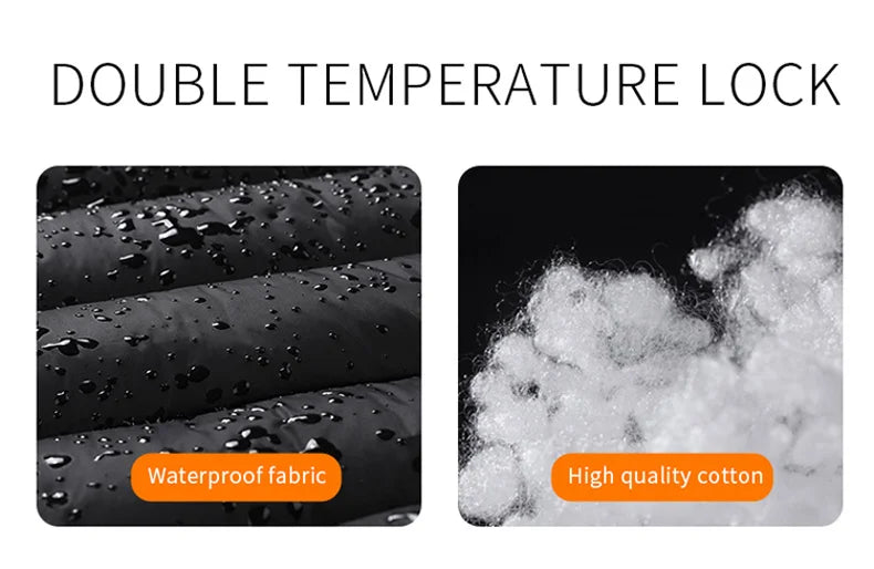 21 Areas Heating Jacket Men's Winter Usb Electric Heating Coat Functional Self-Heating Clothes Outdoor Snow Thick Padded Jacket ALPENZO