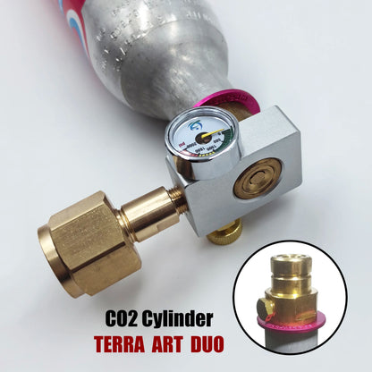 Soda Water CO2 Cylinder Adapter Carbonator Refill Fill Station for CO2 Tank Bottle Filling Replacement