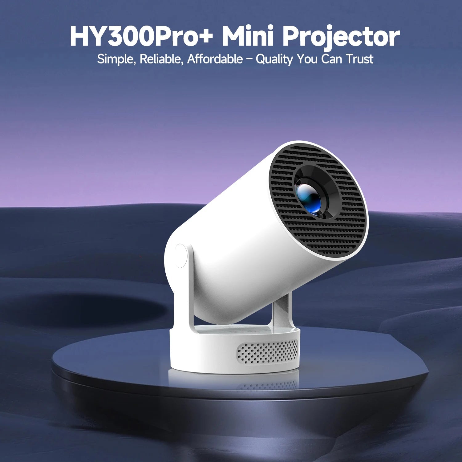 Magcubic Projector HY300 PRO + 4K Android 11 Dual Wifi6  Allwinner H713 BT5.4 1080P 1280*720P Home Cinema Outdoor Projetor ALPENZO