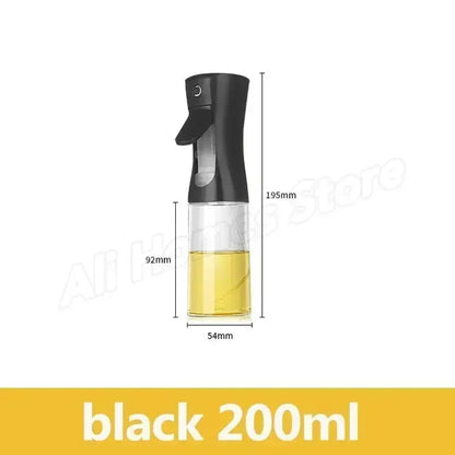 Kitchen Oil Spray Bottle Cooking Olive Oil Sprayer 200/300/500ML Pneumatic Spray Bottle Fitness Barbecue Spray Oil Dispenser - ALPENZO