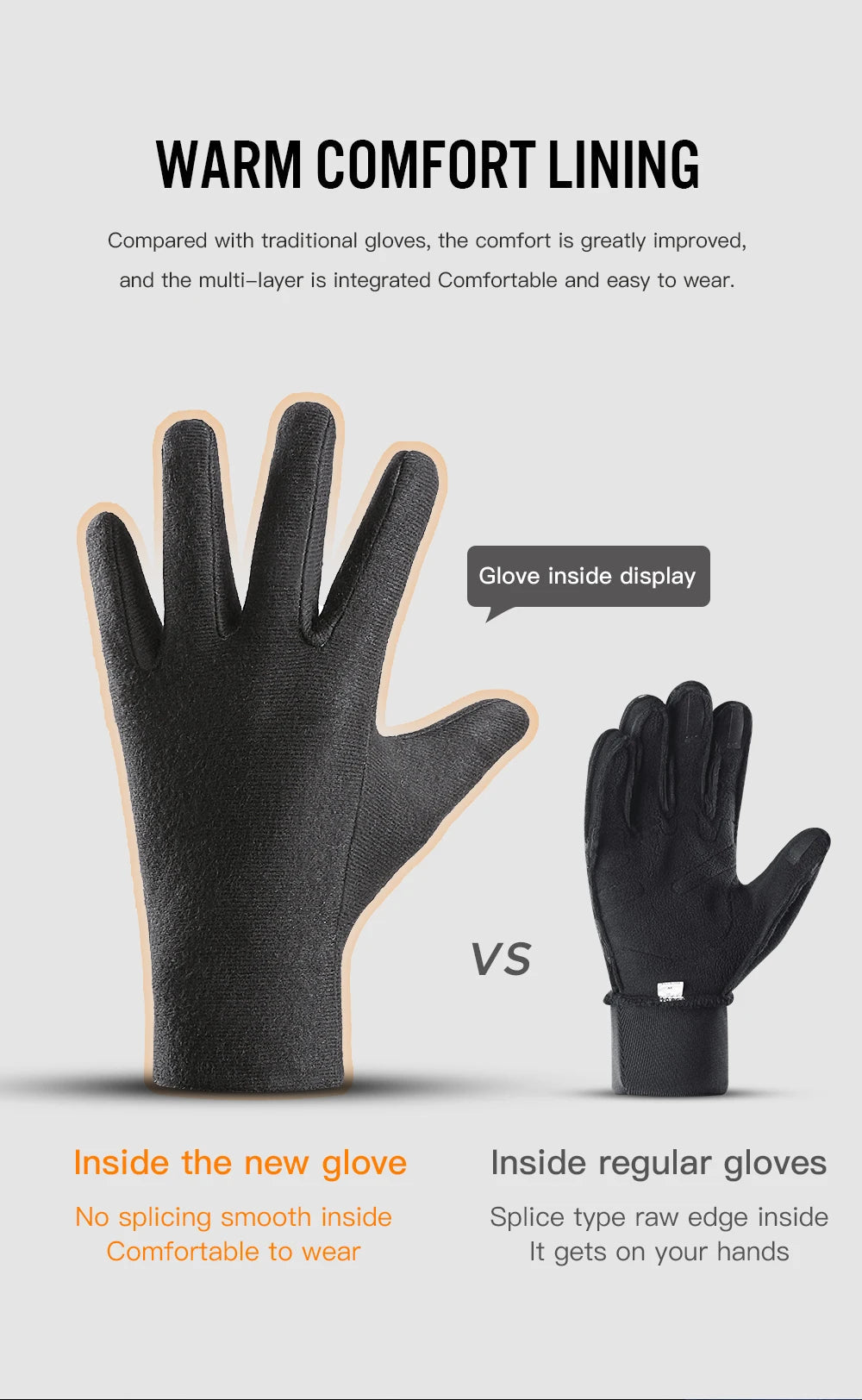 Electric Heated Gloves Motorcycle Winter Moto Heated Gloves Warm Waterproof Rechargeable Heating Thermal Gloves For Snowmobile ALPENZO