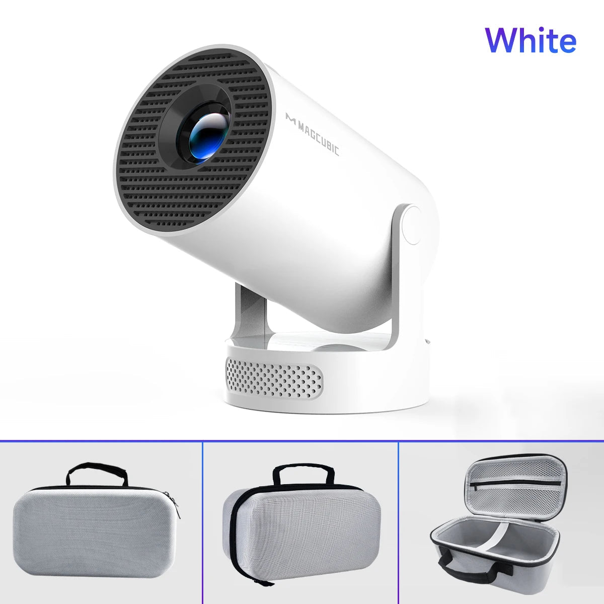 Magcubic Projector HY300 PRO + 4K Android 11 Dual Wifi6  Allwinner H713 BT5.4 1080P 1280*720P Home Cinema Outdoor Projetor ALPENZO