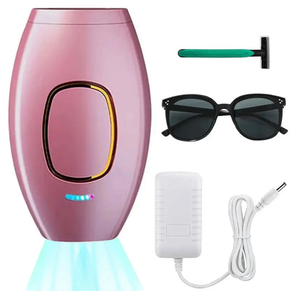 IPL Laser Hair Remover Intense Pulsed Light 500000 Pulses Permanent Laser Hair Remover Women's Painless Hair Removal Home Device - ALPENZO