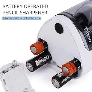 Tenwin New Two-hole Electric Automatic Pencil Sharpener Switch Pencil Sharpener Home Office School Supplies Stationery Art ALPENZO