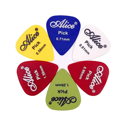 Multicolor Guitar Picks 24 Pieces ABS Premium Plastic Guitar Picks for Acoustic Electric Guitars Bass Or Ukulele