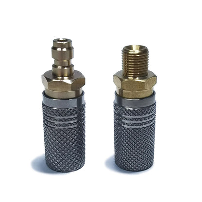 Air HPA Soft Extended Air Charging Quick Release Adapter Socket 1/8BSP(G1/8) 8mm Male Nipple Accessories