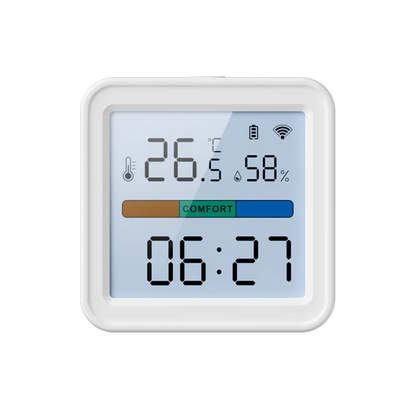 Tuya WiFi Temperature Humidity Sensor Smart Life Backlight Hygrometer Thermometer Sensor For Smart Home - ALPENZO