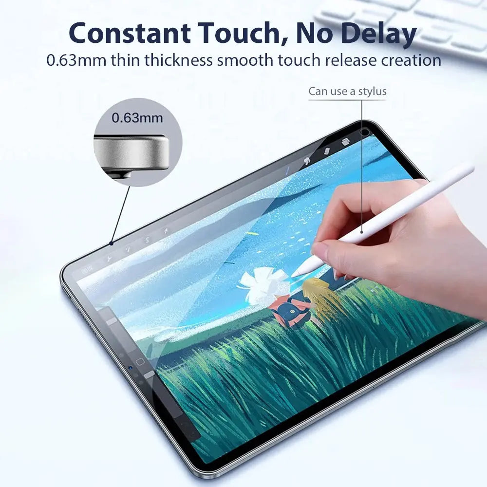 Privacy Glass For iPad Pro 12.9 12 9 11 6th 9th 10th 10 Gen Screen Protector For iPad Air 5 4 7th 8th 10.2 Mini 6 Anti-peep Film - ALPENZO