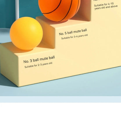 Foam Basketball Kids Silent Basketball Bouncing Mute Silent Ball Bounce Squeezable Mute Bouncing Basketball