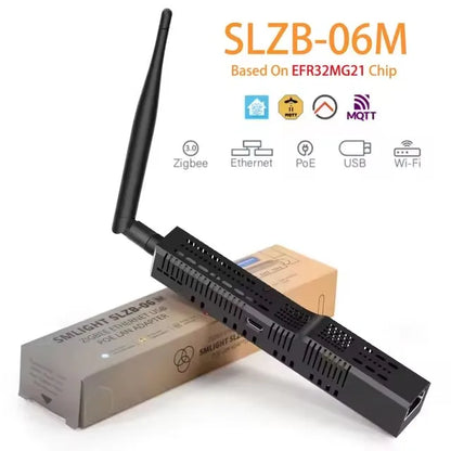 SMLIGHT SLZB-06 – A Zigbee 3.0 to Ethernet, USB, and WiFi adapter with PoE support, works with Zigbee2MQTT, ZHA,Home Assistant - ALPENZO