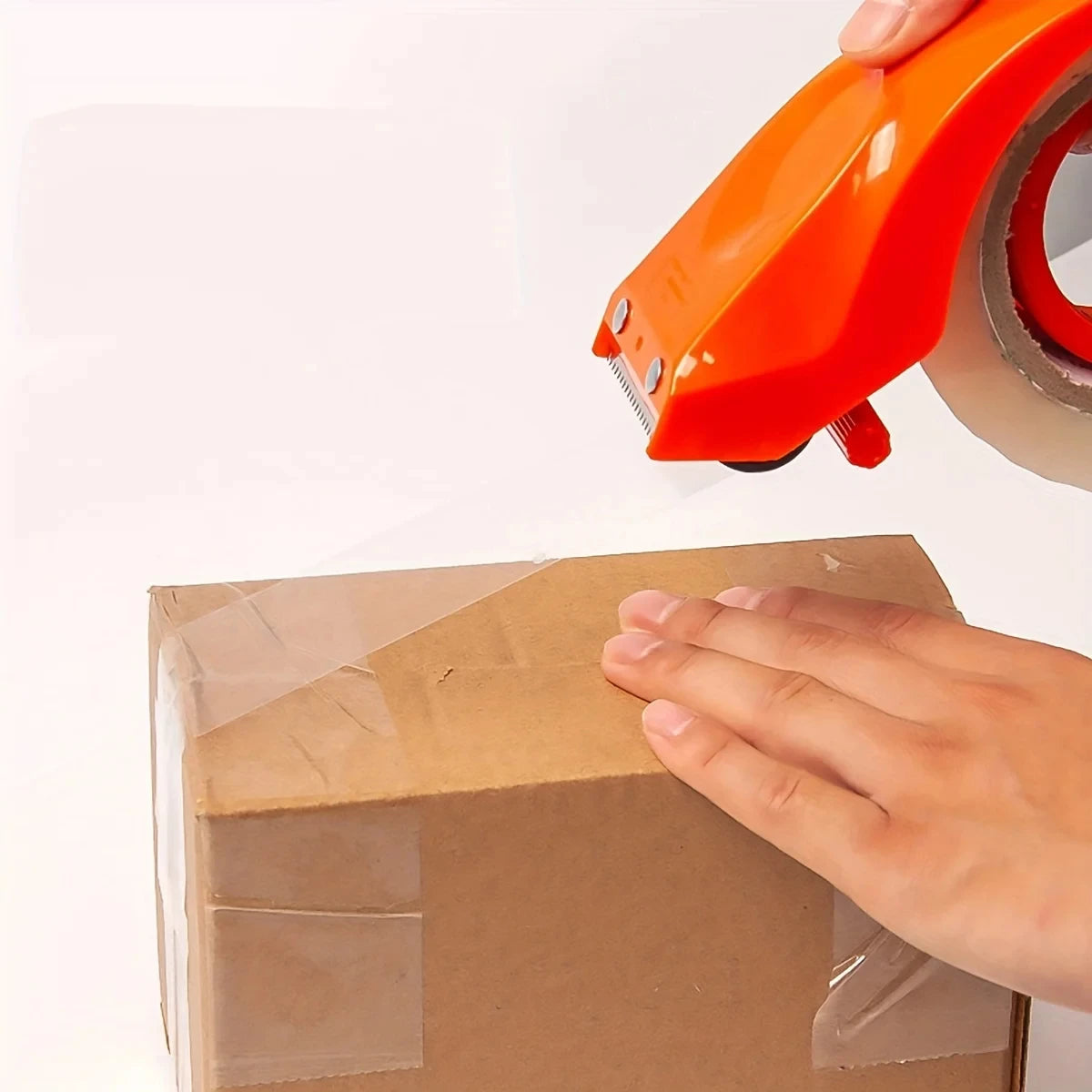 Heavy Duty Shipping Tape Dispenser,Reusable, Replaceable, Eco-Friendly Master Piece Dispenser for Pros with Patented 10° Sloped ALPENZO