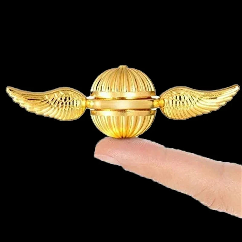 Funny Fidget Spinner Toys Metal Anti Stress Hand Spinner Toys Spinning Gyro Finger Rotation Gyroscope Toy for Kids Adult Gifts ALPENZO