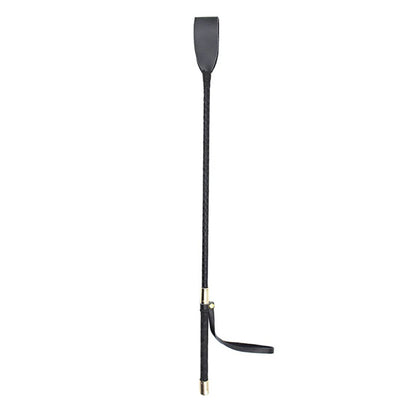 Riding Equestrian Whip Training PU Leather Lash Anti-slip Portable Learning for Outdoor Racing Performance Beginner