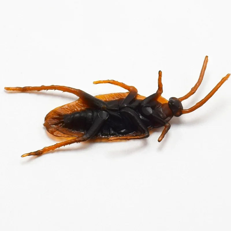 Special Lifelike Model Simulation Fake Rubber Cock Cockroach Roach Bug Roaches Toy Prank Funny Trick Joke Toys April Fools Prank ALPENZO