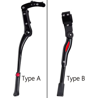 Bicycle Stand Foot Support Universal Bicycle Stand Stable Non slip Side Stand Aluminum Alloy Bicycle Stand 2 Style Selection