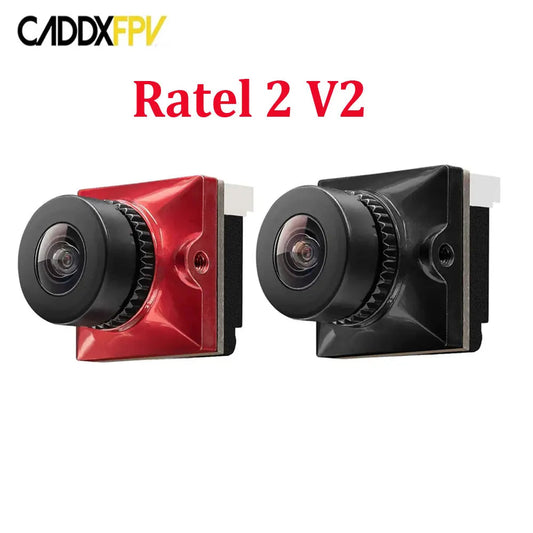 Caddx Ratel 2 V2 FPV Camera Ratel2 2.1mm Lens 16:9/4:3 NTSC/PAL Switchable With Replacement Lens Micro FPV Camera Drone ALPENZO