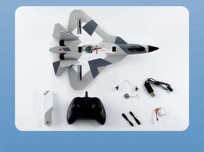 RC Foam Aircraft SU-35 Plane 2.4G Radio Control Glider Remote Control Fighter Plane Glider Airplane Foam Boys Toys for Children ALPENZO
