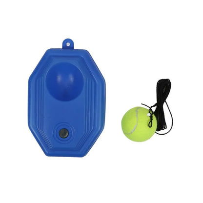 Heavy Duty Tennis Training Aids Base With Elastic Rope Ball Practice Self-Duty Rebound Tennis Trainer Partner Sparring Device