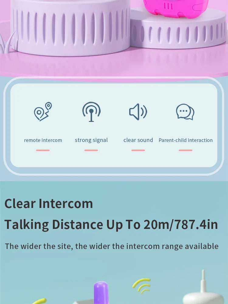 2pcs Wireless Handheld Science And Education Parent-child Interaction Indoor And Outdoor Puzzle Toys Children's Birthday Gifts ALPENZO