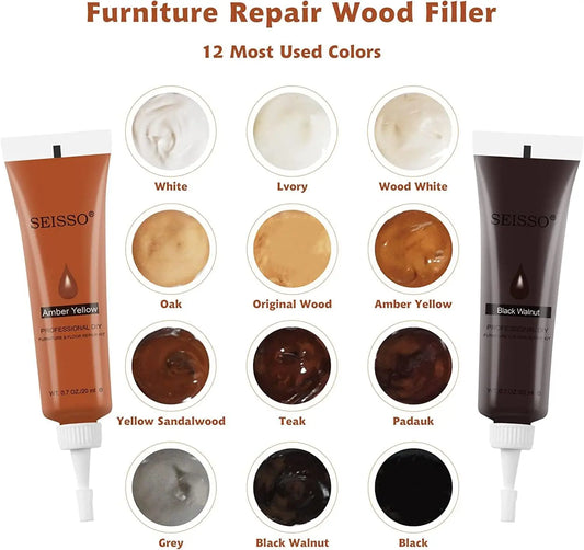 Wood Paint Repair Furniture Restore Stains Markers Cover Surface Scratch for Wooden Floor Table Oak Cabinet Door Veneer Walnut - ALPENZO