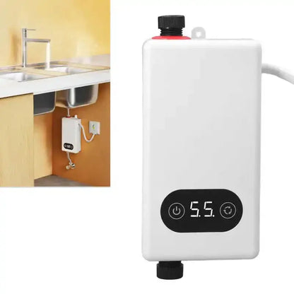 Instant Electric Water Heater Memory Function Frequency Conversion Constant Temperature Water Heating Machine 220V 4500W - ALPENZO