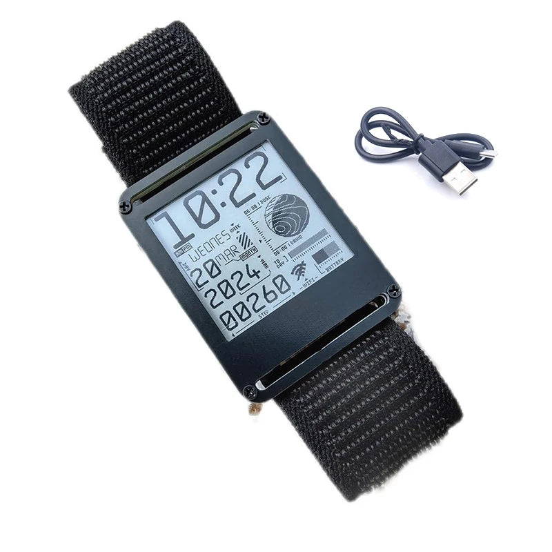 ESP32 Open Source Watchy V2.0 Gift E-ink Display Smart Watch For Arduino Robot DIY Kit Connect With Bluetooth And Wifi Robot Kit ALPENZO