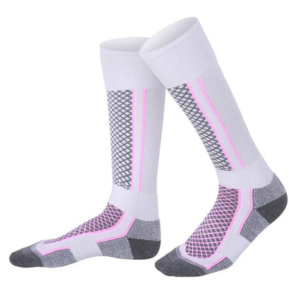 Ski Thermal Socks Men Women Winter Long Warm Compression Socks Ski Hiking Snowboarding Climbing Sports Socks
