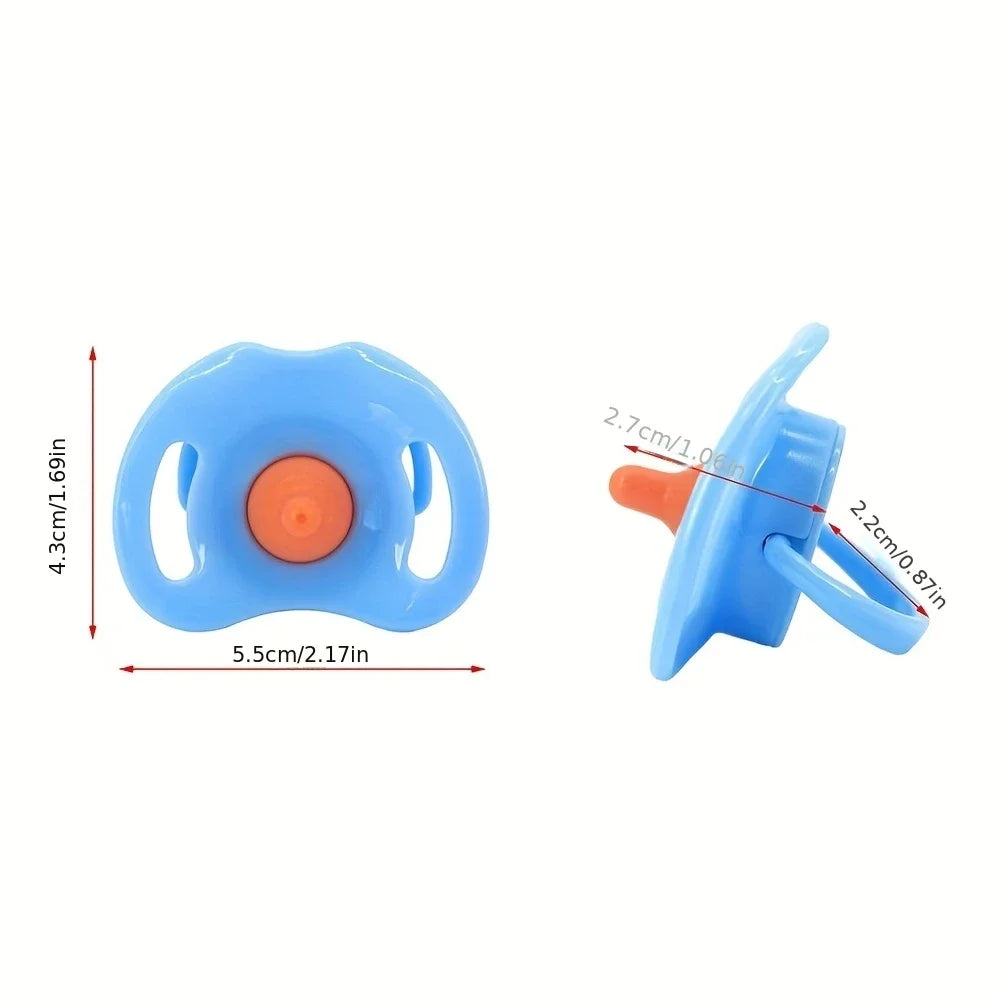Large size Baby Doll Feeding Bottle Set Baby Care Toy Stroller 2pcs Milk And Juice Bottles With Toy Pacifier For Baby Dolls ALPENZO
