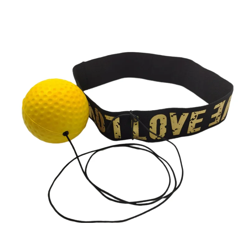 MMA Boxing Speed Ball Head-Mounted Pu Training Hand Eye Reaction Home Sandbag Fitness Equipment Gym Muay Thai Fighting Pressure
