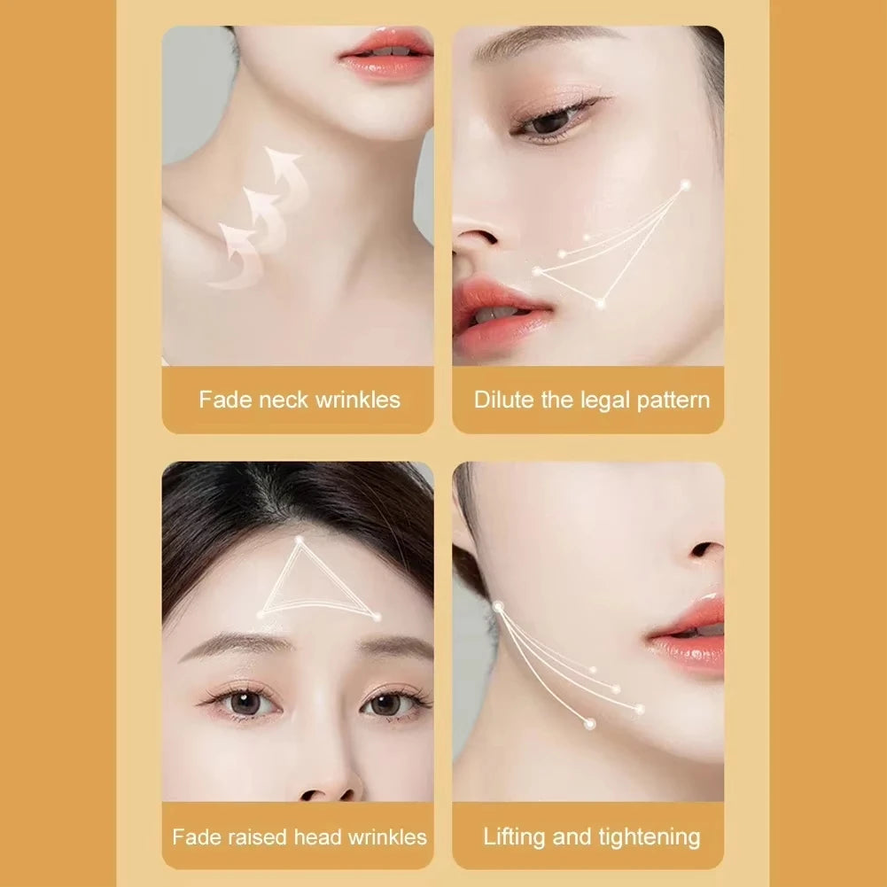 Neck Lifting Beauty Device Anti-Aging Anti Wrinkle Facial Massager Multifunction Neck Tightening Device Firming for Face Lift ALPENZO
