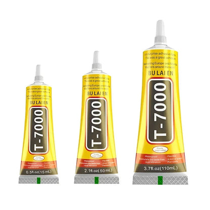 1 pc 15/50/110ml B-7000 Glue T-8000 Adhesive Epoxy Resin Repair Cell Phone Touch Screen Liquid Glue Jewelry Craft Adhesive Glue ALPENZO