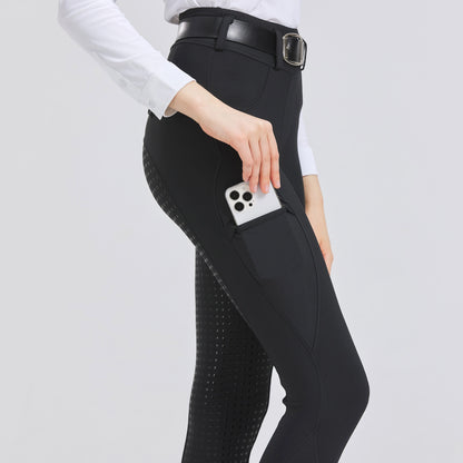 Professional horse riding pants silicone anti-slip quick-dry tight-fitting cycling sports pants for equestrian exams