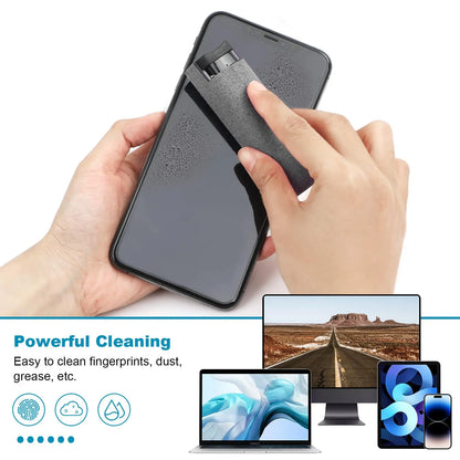 Microfiber Screen Cleaner Spray Bottle Set Mobile Phone Ipad Computer Microfiber Cloth Wipe Iphone Cleaning Glasses Wipes - ALPENZO
