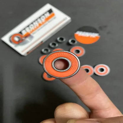 Skateboard Bearings 8 Pack Spacers & Washers Bundle 608 High Rotation Ceramic Bearin Precision Skateboard Bearings Roller Skates
