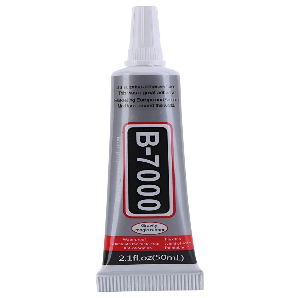 1 pc 15/50/110ml B-7000 Glue T-8000 Adhesive Epoxy Resin Repair Cell Phone Touch Screen Liquid Glue Jewelry Craft Adhesive Glue ALPENZO