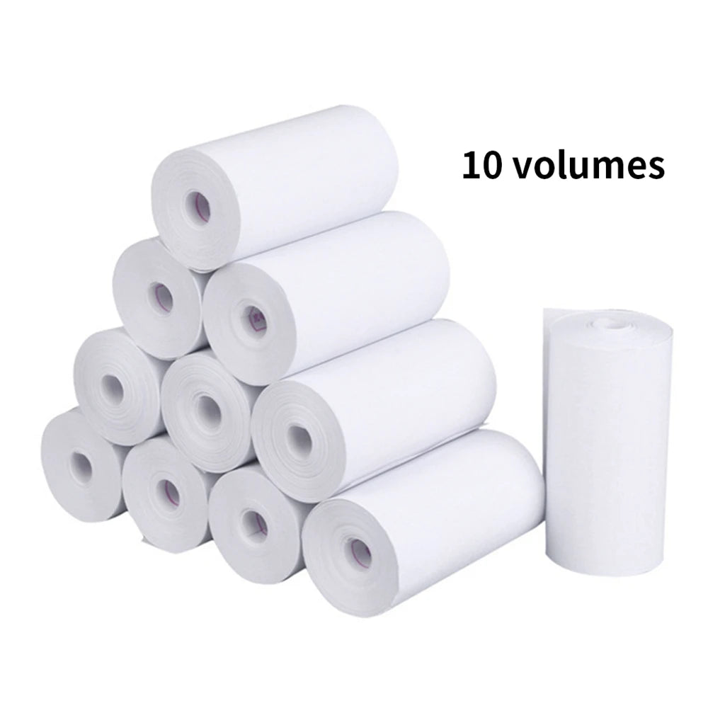 Thermal Paper MINI Printing Self-adhesive Label Sticker For Mini Printers Pose Machine Kid Camera Stickers 57mm Width Rolls ALPENZO