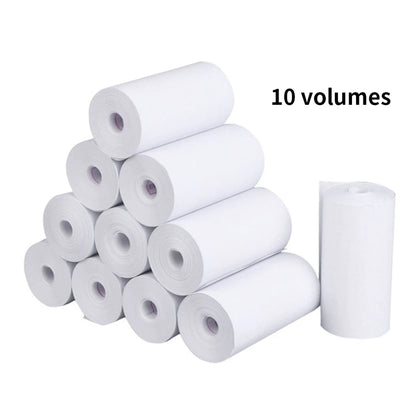 Thermal Paper MINI Printing Self-adhesive Label Sticker For Mini Printers Pose Machine Kid Camera Stickers 57mm Width Rolls ALPENZO