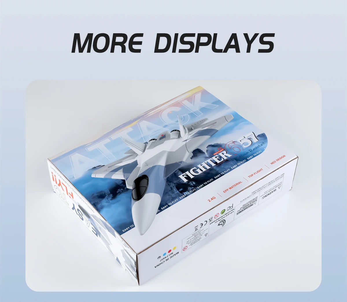 RC Foam Aircraft SU-35 Plane 2.4G Radio Control Glider Remote Control Fighter Plane Glider Airplane Foam Boys Toys for Children ALPENZO