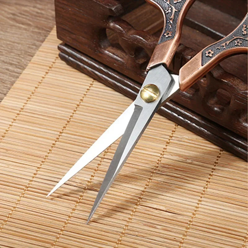 Stainless Steel Scissor Fabric Thread Sewing Scissor Colorful Handicraft Household Embroidery Sewing Shears Embroidery Scissors - ALPENZO