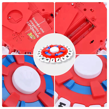 Basta 2.0 Spanish English Word Board Game Electronic Button Digital Display Quick Thinking Letters Pressing Travel Games Gifts