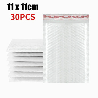 10-50Pcs Bubble Envelopes White Foam Shipping Bags Poly Bubble Mailers Pad Self Seal Packing Bags 11cm 15cm 23cm Wholesale ALPENZO